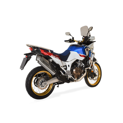Moto výfuk HP Corse 4-TRACK R SATIN Honda CRF 1000 AFRICA TWIN 2016 - 2019