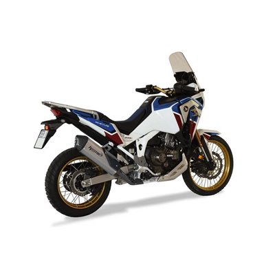 Moto exhaust HP Corse SPS CARBON SATIN Honda CRF 1100 AFRICA TWIN 2020 - 2023