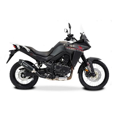 Moto výfuk HP Corse SP-1 CARBON SHORT BLACK Honda XL 750 TRANSALP 2023