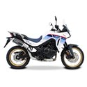 Moto exhaust HP Corse SP-1 SHORT BLACK TITANIUM Honda XL 750 TRANSALP 2023