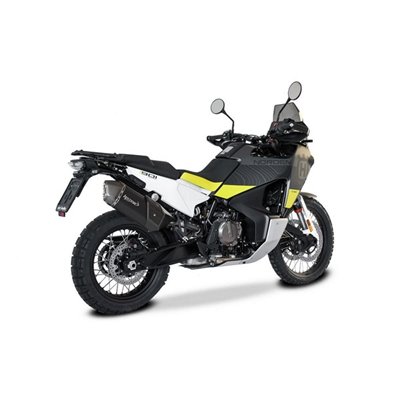 Moto exhaust HP Corse SPS CARBON SHORT BLACK Husqvarna NORDEN 901 2022 - 2024