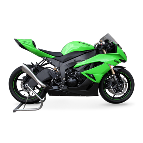 Moto výfuk HP Corse HYDROFORM SATIN Kawasaki ZX-6R 600 2009 - 2016