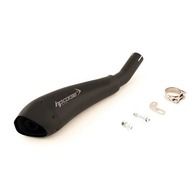 Moto exhaust HP Corse HYDROFORM BLACK Kawasaki VERSYS 650 2005 - 2011