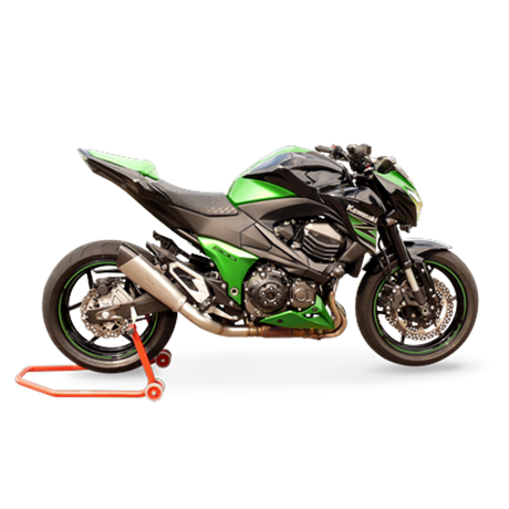 Moto výfuk HP Corse EVOXTREME 310mm SATIN Kawasaki Z 800  2013 - 2016