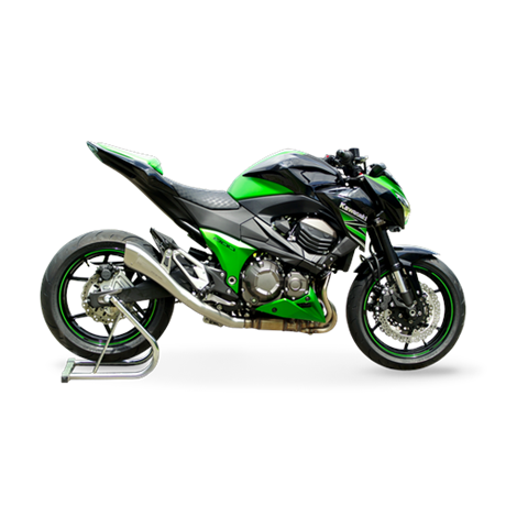 Moto exhaust HP Corse HYDROFORM SATIN Kawasaki Z 800E 2013 - 2016