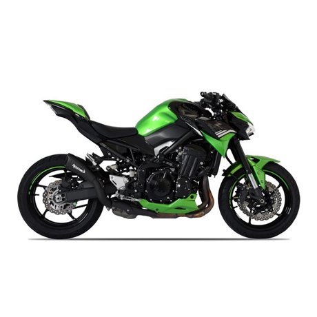 Moto výfuk HP Corse HYDROFORM SHORT R BLACK Kawasaki Z 900 2020 - 2024
