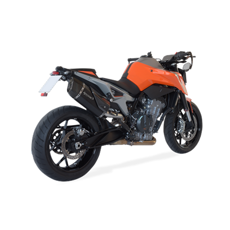 Moto výfuk HP Corse SP-3 CARBON SHORT BLACK KTM 790 DUKE 2018 - 2020