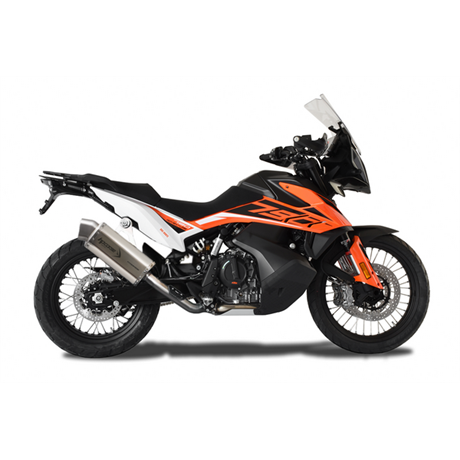 Moto výfuk HP Corse 4-TRACK R SHORT TITANIUM KTM 790 ADVENTURE / R 2019 - 2021