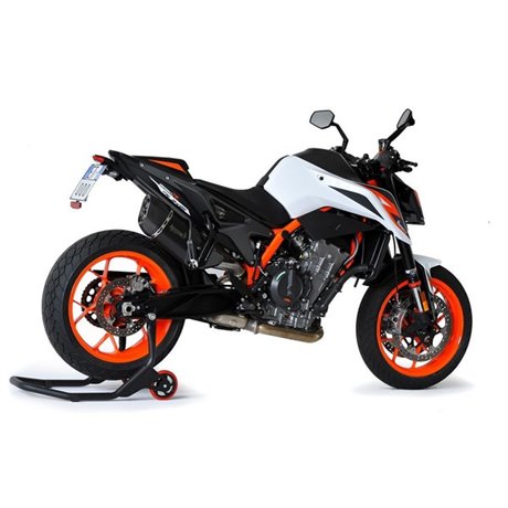 Moto výfuk HP Corse SP-3 CARBON SHORT 230 BLACK KTM DUKE 890 2020 - 2023