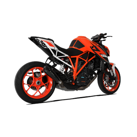 Moto exhaust HP Corse EVOXTREME BLACK KTM Super Duke 1290 R 2014 - 2016