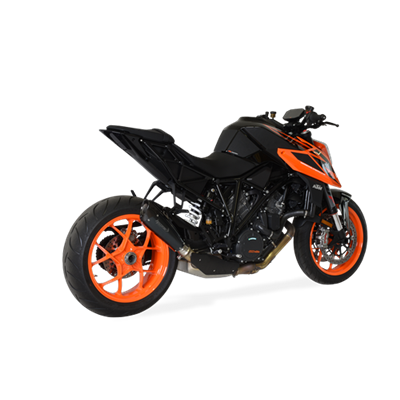 Moto exhaust HP Corse EVOXTREME 260mm BLACK KTM Super Duke 1290 R 2017 - 2020