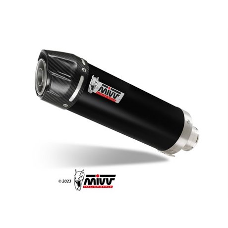 Moto exhaust MIVV GP-C BLACK with carbon cap HONDA CBR 600 F 2001  -  2010