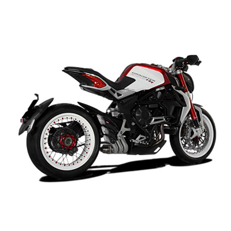 Moto výfuk HP Corse HYDROTRE SATIN COVER CARB MV Agusta DRAGSTER 800 / RR 2016