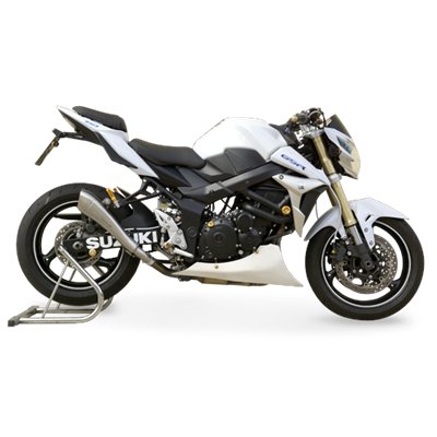 Moto exhaust HP Corse HYDROFORM SATIN Suzuki GSR 750 2011 - 2016