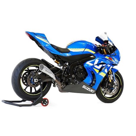 Moto exhaust HP Corse HYDROFORM SHORT SATIN Suzuki GSX-R 1000 2017 - 2020