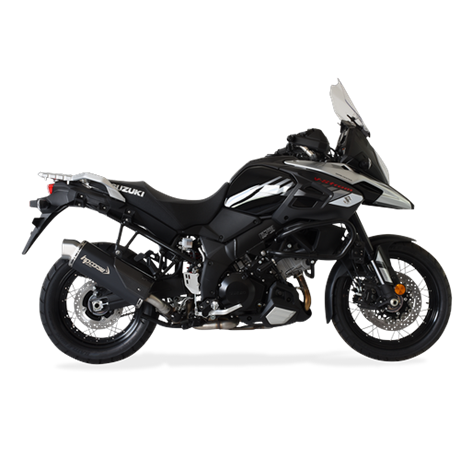 Moto exhaust HP Corse 4-TRACK R BLACK Suzuki V-STROM 1000 2017 - 2020