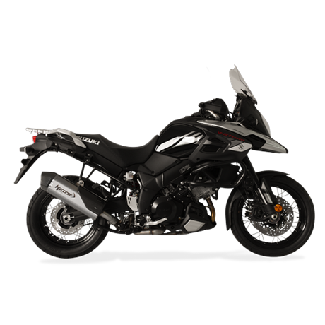 Moto exhaust HP Corse SPS CARBON SATIN Suzuki V-STROM 1000 2017 - 2020