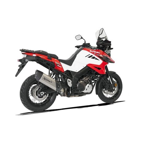 Moto exhaust HP Corse SP-3 CARBON 350 SATIN Suzuki V-STROM 1050 2020 - 2023