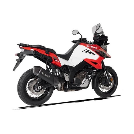 Moto Auspuff HP Corse SPS CARBON 350 BLACK Suzuki V-STROM 1050 2020 - 2023