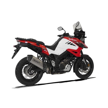 Moto výfuk HP Corse SPS CARBON 350 SATIN Suzuki V-STROM 1050 2020 - 2023