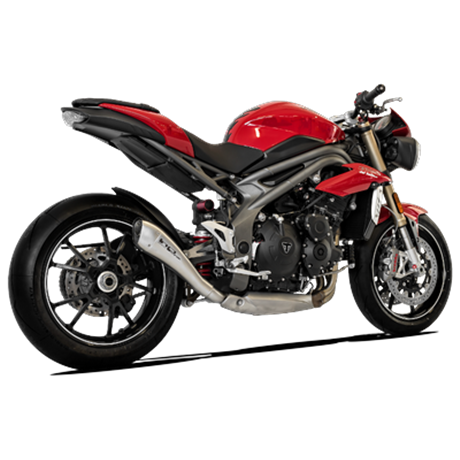 Moto výfuk HP Corse HYDROFORM SATIN Triumph SPEED TRIPLE 1050 2016 - 2018