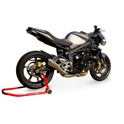 Moto exhaust HP Corse HYDROFORM SATIN Triumph STREET TRIPLE 675 2007 - 2012