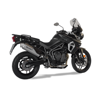 Moto Auspuff HP Corse 4-TRACK R TITANIUM Triumph TIGER 800 XR/XRX/XCX /XRT/XCA 2011 - 2020