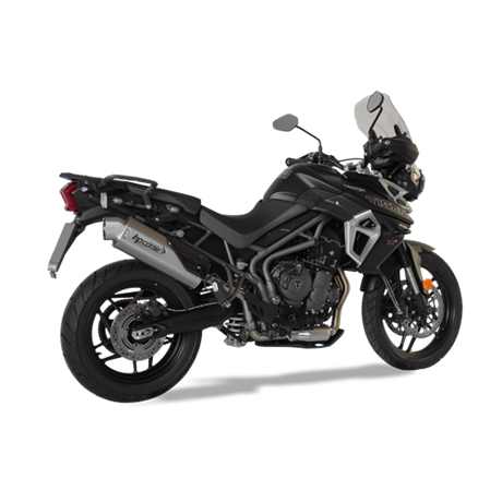 Moto Auspuff HP Corse 4-TRACK R TITANIUM Triumph TIGER 800 XR/XRX/XCX /XRT/XCA 2011 - 2020