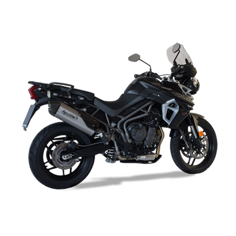 Moto Auspuff HP Corse SPS CARBON TITANIUM Triumph TIGER 800 XR/XRX/XCX /XRT/XCA 2011 - 2020