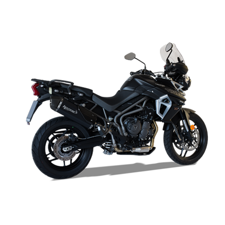 Moto výfuk HP Corse SPS CARBON BLACK Triumph TIGER 800 XR/XRX/XCX /XRT/XCA 2011 - 2020