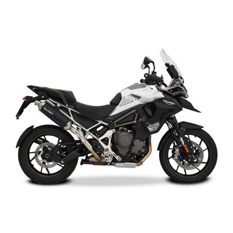 Moto výfuk HP Corse SP-1 BLACK TITANIUM Triumph TIGER 1200 2021 - 2024