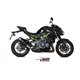Moto exhaust MIVV KAWASAKI Z900 2017 - DELTA RACE Inox black