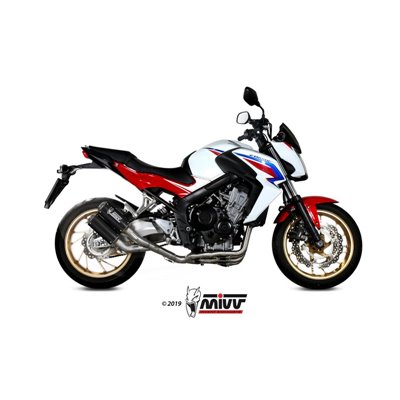 Moto exhaust MIVV MK3 CARBON HONDA CB 650 F 2014  -  2018
