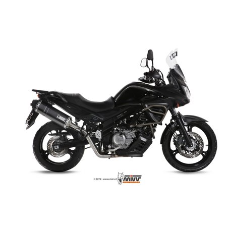 Moto exhaust MIVV SUZUKI DL V-STROM 650 2012 - 2016 SPEED EDGE Inox black