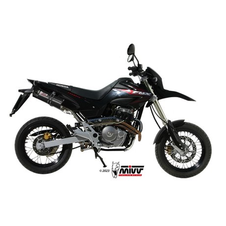 Moto výfuk MIVV GP-C BLACK with carbon cap HONDA FMX 650 2005  -  2006