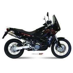 Moto výfuk MIVV KTM LC8 990 ADVENTURE 2006 - 2014 ROUND Titan