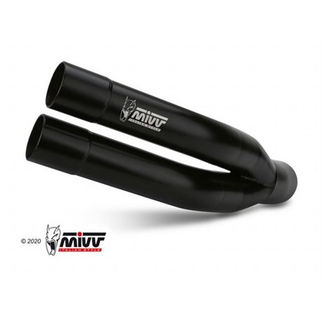 Moto výfuk MIVV DOUBLE GUN BLACK HONDA CB 1000 R 2008  -  2017