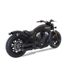 Moto exhaust HP-Corse V2 BLACK INDIAN® 1133 SCOUT® BOBBER   