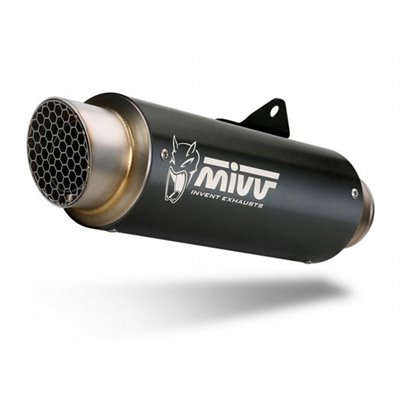 Moto exhaust MIVV GPpro BLACK KAWASAKI NINJA 125 2019  -  2023