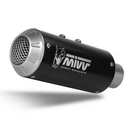 Moto exhaust MIVV MK3 BLACK KAWASAKI NINJA 125 2019  -  2023