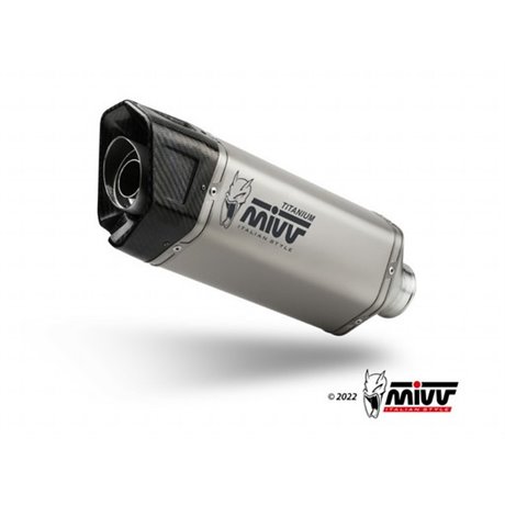 Moto exhaust MIVV SR-1 TITANIUM APRILIA TUONO V4 1100 2021  -  2023