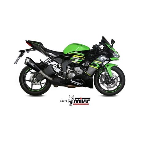 Moto výfuk MIVV DELTA RACE CARBON KAWASAKI ZX-6 R 636 2019  -  2020