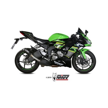Moto výfuk MIVV MK3 CARBON KAWASAKI ZX-6 R 636 2019  -  2020