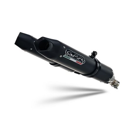 Auspuff GPR Aprilia Dorsoduro 750  2008 - 2016 Furore Nero