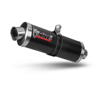 Moto výfuk MIVV OVAL CARBON KAWASAKI Versys 650 2006  -  2014