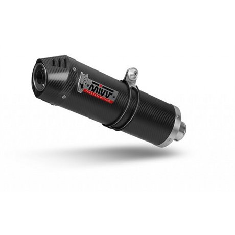 Moto výfuk MIVV OVAL CARBON with carbon cap KAWASAKI Versys 650 2021  -  2023